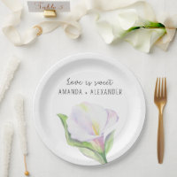 Calla blanche - Bonbons wedding showers