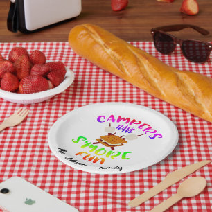 Assiettes En Carton Camping-cars personnalisés