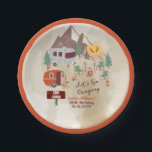 Assiettes En Carton Camping Rustic Woodsy Campground Anniversaire<br><div class="desc">Avec vos amis, vous aurez une explosion tout en profitant d'un divertissement social dans ce camping rustique et boisé sur le thème "Let's Go Camping". Avec ses montagnes, ses sentiers de camping et ses tentes et son feu de camp au milieu des pins, ce design est parfait pour votre escapade....</div>