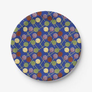 Assiettes En Carton Candy pattern Lollies 2