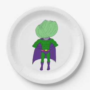 Assiettes En Carton Capitaine Cabbage