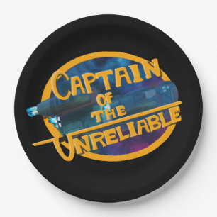 Assiettes En Carton Capitaine de l'Infiable