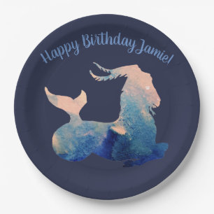 Assiettes En Carton Capricorne, plaques à papier faites sur commande