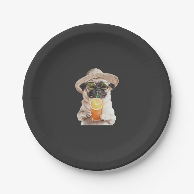 Assiettes En Carton Carlin     (Devant)