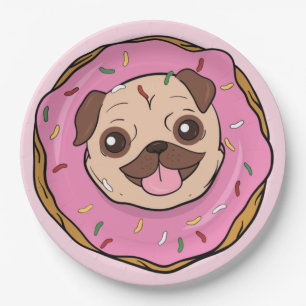 Assiettes En Carton Carlin Donut