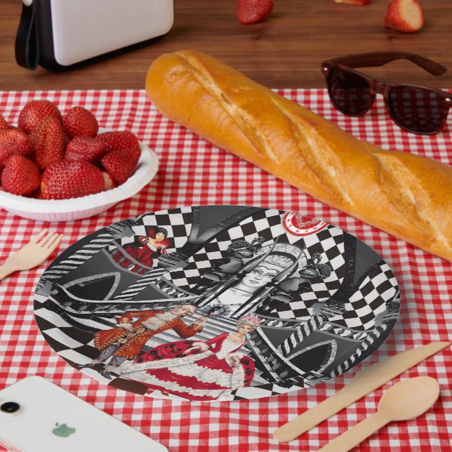 Assiettes En Carton Carnaval dans un pays magique (Pique-nique)