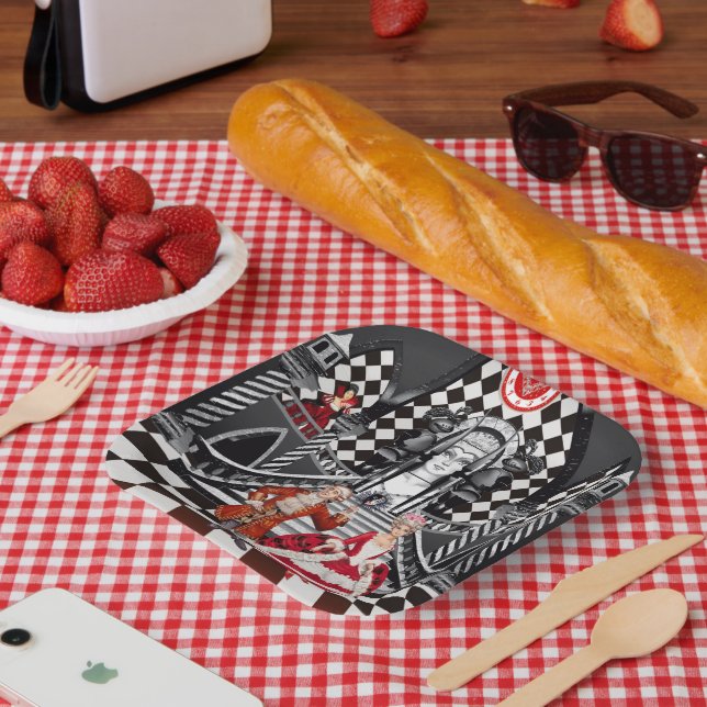 Assiettes En Carton Carnival in a Magical land (Pique-nique)