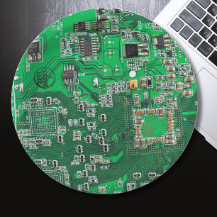 Assiettes En Carton Carte circuit imprimé circuit vert PCB