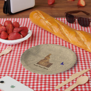 Assiettes En Carton Carte Idaho Spud