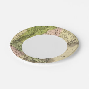 Assiettes En Carton Carte Olney des États de l'Est