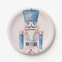 Casse-noix rose et bleu Damas du grand millénaire