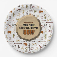Caveman Chronicles Plaque en papier