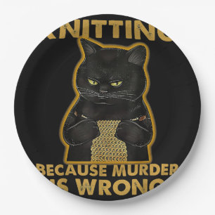 Assiettes En Carton Ce n'est pas l'accumulation si c'est le Knit de Tr