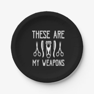 Assiettes En Carton ce sont mes armes