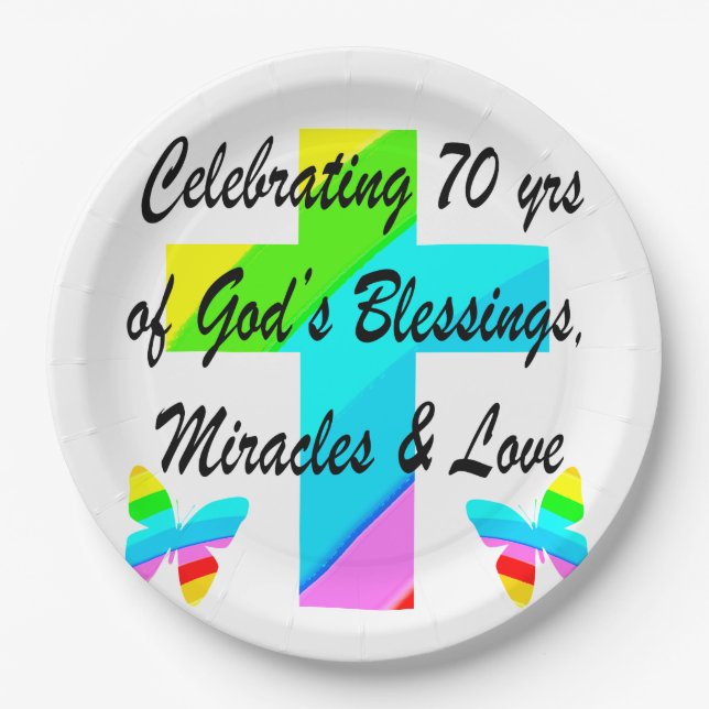 ASSIETTES EN CARTON CÉLÉBRATION DE LA 70ÈME BOUTEILLE ET CONCEPTION CR (Devant)