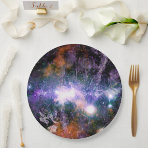 Assiettes En Carton Centre galactique de la galaxie de la Voie lactée