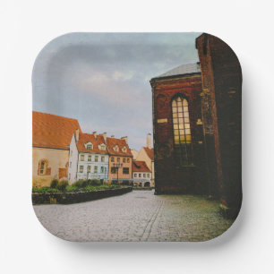 Assiettes En Carton Centre-ville historique de Riga