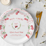 Assiettes En Carton Cerise sur le dessus | FÊTE DES MARIÉES<br><div class="desc">Jolie coquette douche nuptiale à thème cerise avec une palette de couleurs rouge & rose cerise douce créant une ambiance hanche mais rétro. Offrez-vous une fête aussi délicieuse que les cerises sur la crème fouettée avec notre thème de la douche nuptiale Coquette Cerise. C'est amusant, flirté et girly ! Parfait...</div>