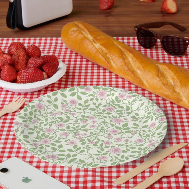 Assiettes En Carton Cervidés (Pique-nique)