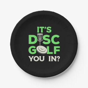 Assiettes En Carton C'est Disc Golf You In