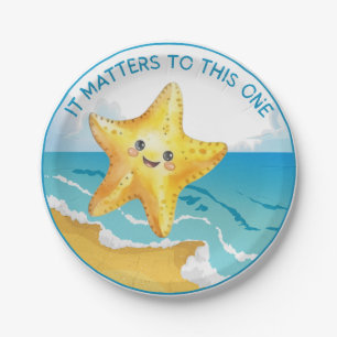 Assiettes En Carton C'est important pour celui-là, Starfish Story.