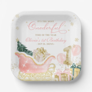 Assiettes En Carton C'est la période la plus merveilleuse de l'année p
