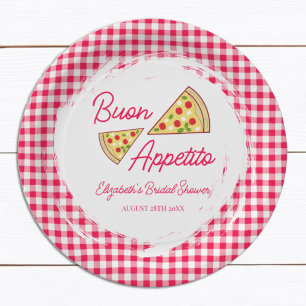 Assiettes En Carton C'est l'Amour Enterrement de Vie de Jeune Fille