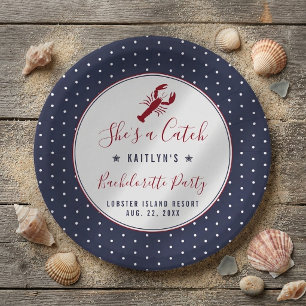 Assiettes En Carton C'est une prise de Parti de Fille de Côte Bachelor