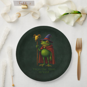 Assiettes En Carton C'était Le 'Tisme M'Lord Grenouille Mème Sensibili