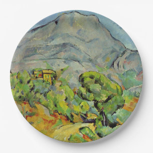 Assiettes En Carton Cezanne - Route près du Mont Sainte-Victoire