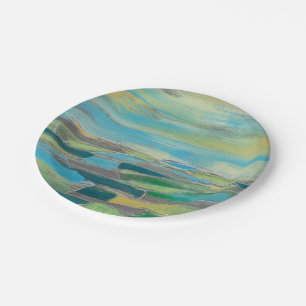 Assiettes En Carton Champ fragmenté I