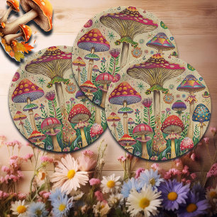 Assiettes En Carton Champignons de contes Fairytale