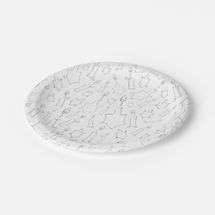 Assiettes En Carton Chanoukah