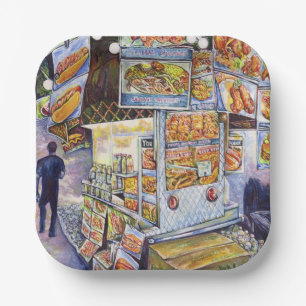 Assiettes En Carton Charge de travail artistique extraordinaire