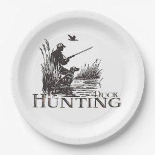 Assiettes En Carton Chasse