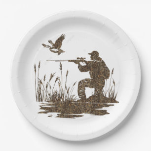Assiettes En Carton Chasse
