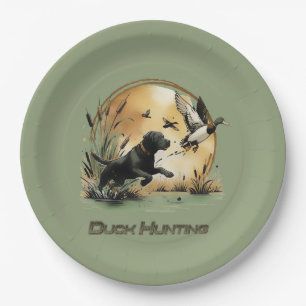 Assiettes En Carton Chasse
