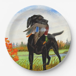 Assiettes En Carton Chasse Plaques de papier de chien