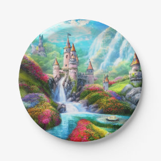 Assiettes En Carton Château de fantasy