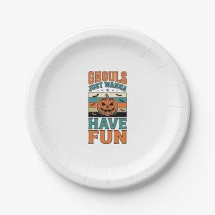 Assiettes En Carton Chemises Halloween Les vieux fantômes veulent just