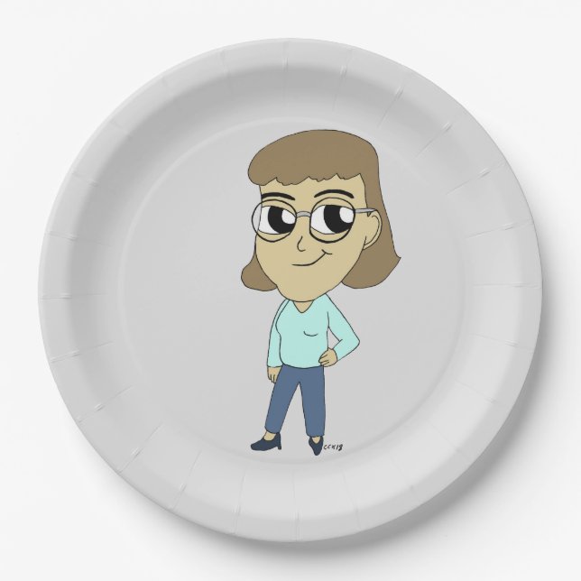 Assiettes En Carton chibi (Devant)