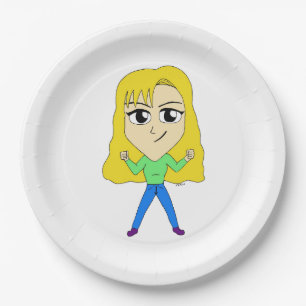 Assiettes En Carton chibi