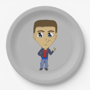 Assiettes En Carton chibi