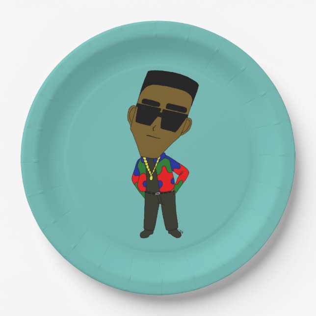 Assiettes En Carton chibi (Devant)