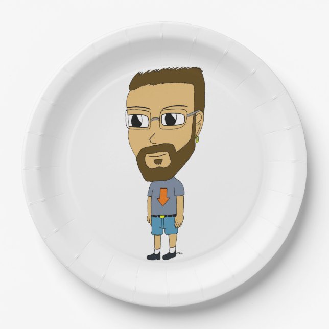 Assiettes En Carton chibi (Devant)