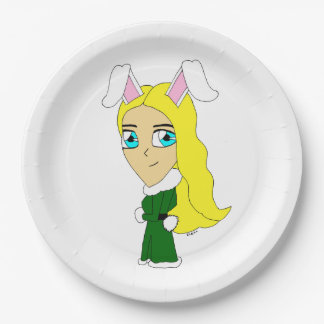Assiettes En Carton chibi bunnygirl