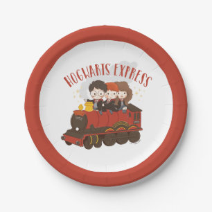 Assiettes En Carton Chibi HOGWARTS EXPRESS™ Ride