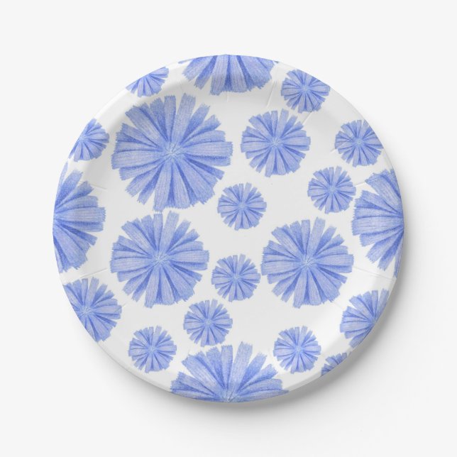 Assiettes En Carton Chicorée (Devant)