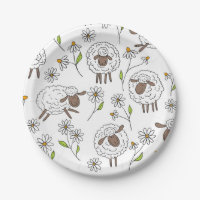 Chiens de comptage sur blanc