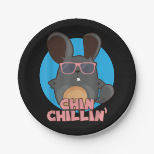 Assiettes En Carton Chinchilla Chinchillin I Cool Sunglasses Cadeau
